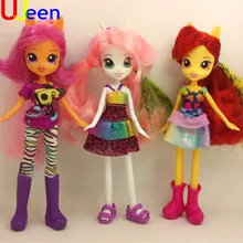 uj EG Doll toy EG Doll Girl plastic toy EG Doll ornaments full set soft horse
