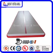 Great River Hill air track mat 6mx1mx10cm sports mat for home use with free pump