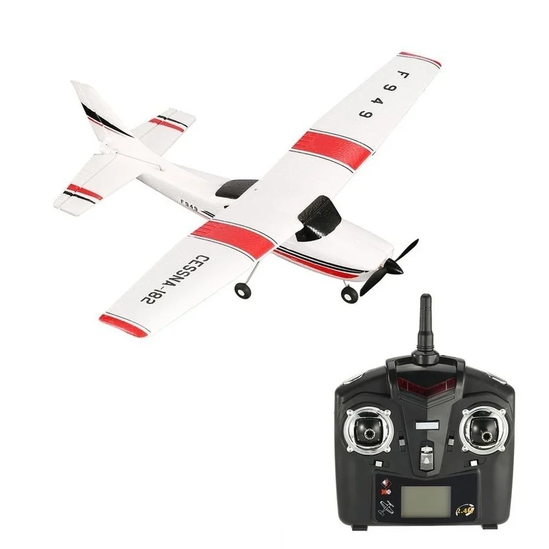 Wltoys F949 2 4G 3Ch RC самолет с фиксированным крылом дистанционным управлением 200 м на