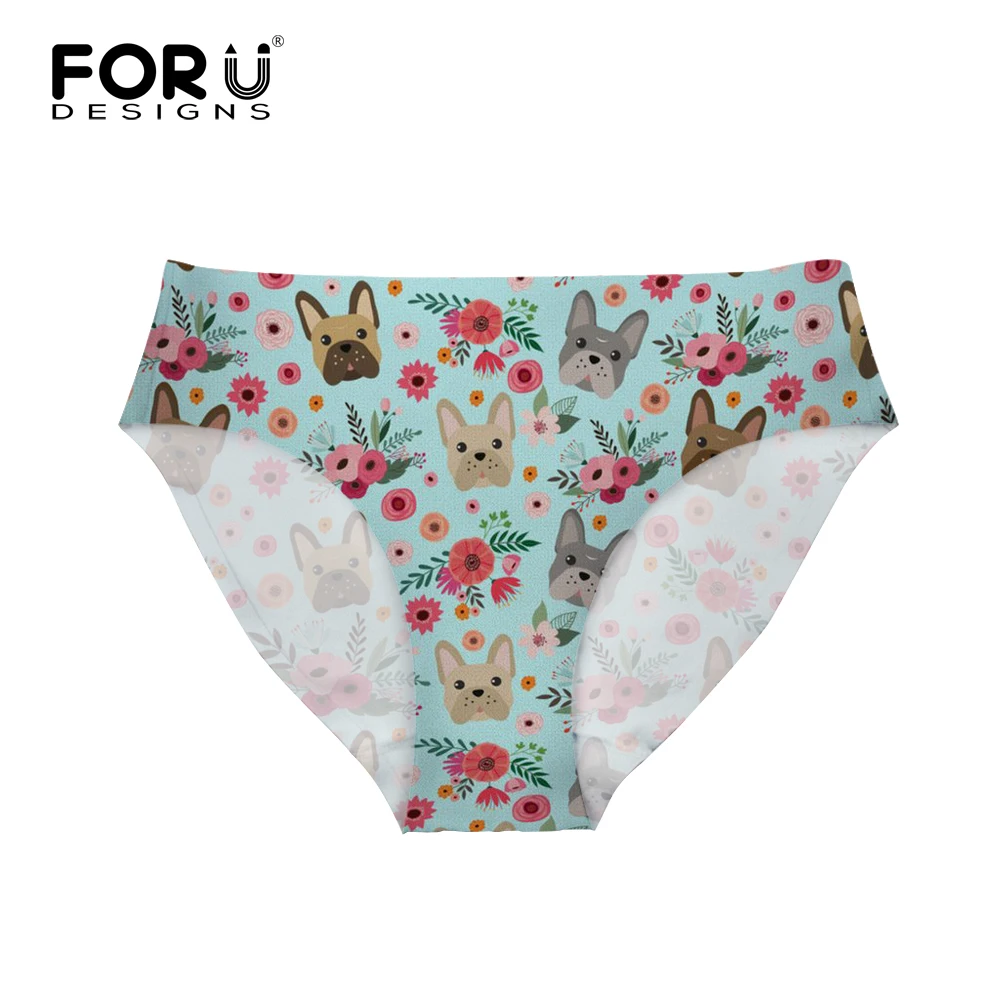 

FORUDESIGNS Bottom Brazil Women Swimming Trunks Boston Terrier Animal Print Bikini Bottoms Thong Swimsuit Womens Swimming Shorts
