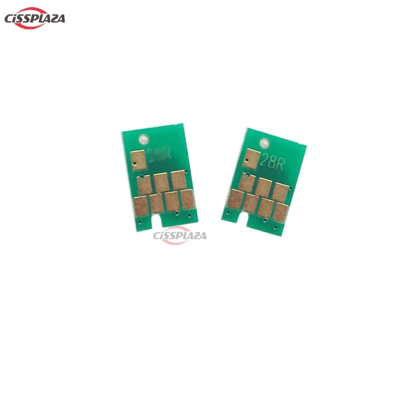 

CISSPLAZA Auto reset chip T026 T027 for Refill ink cartridge compatible for Epson Stylus Photo 810/820/830/830U/925/935 Printer