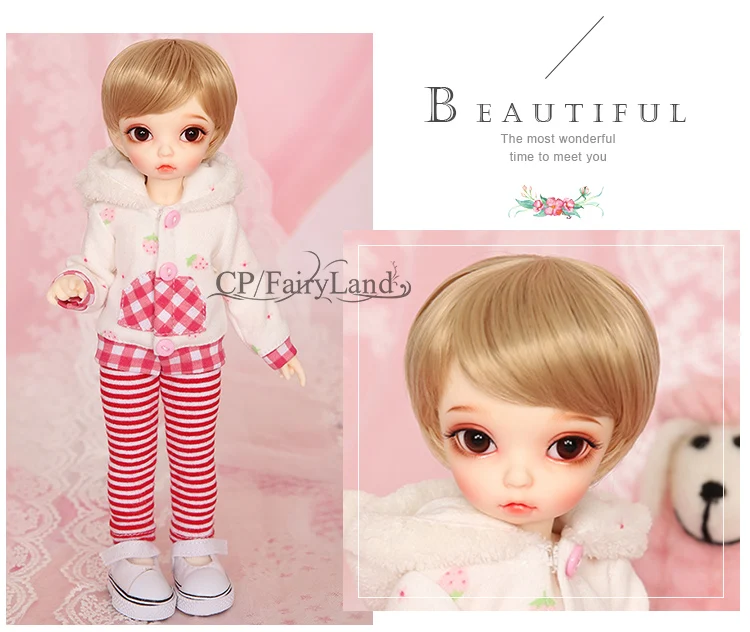 Fairyland littlefee Bisou 1/6 bjd sd dolls model girls boys eyes High Quality toys shop resin