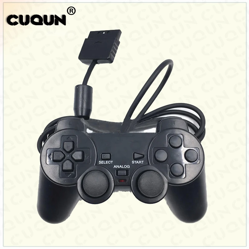 Wired Handle for PS2 IC Double Vibration Wired Game Handle Controller