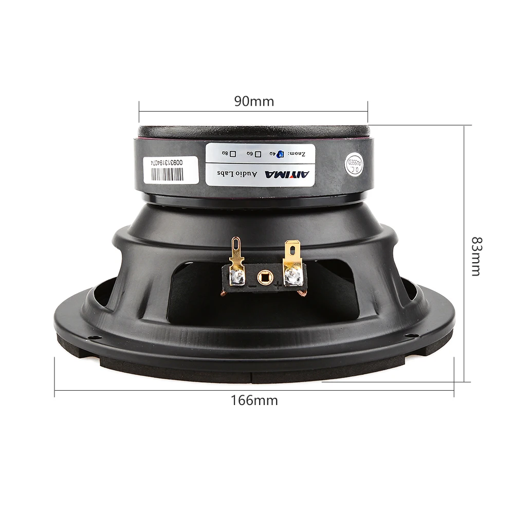 AIYIMA 1Pc 6.5 Inch Mid Woofer Speaker Hifi Fever