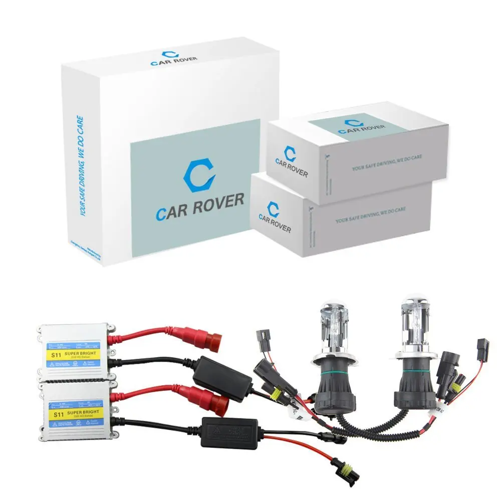 

Promotion Price HID Complete Kit with One Pair h4-3 Hi/Lo Moving Bulb and 2 Pcs Slim ballast 35w 4300k 5000k 6000k 8000k 10000k