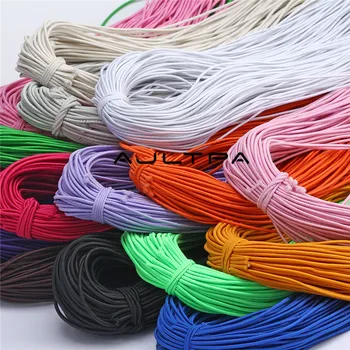 

2520M 1.0mm High-Elastic Round Elastic Band Round Elastic Rope Rubber Band Elastic Line DIY Sewing Accessories H4579