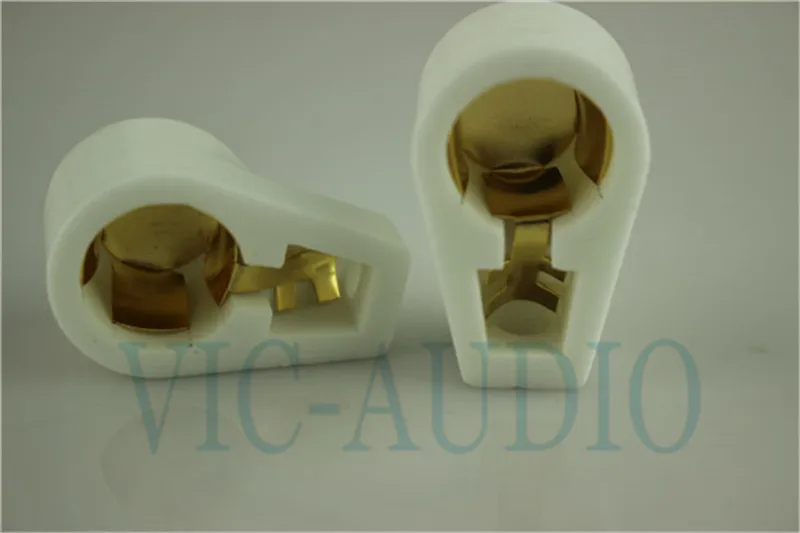 

Gold plated Ceramic ANODE vacuum tube cap/grip cap for 811/845/805/813/FD422/FU33 Tube 5PCS Free Shipping