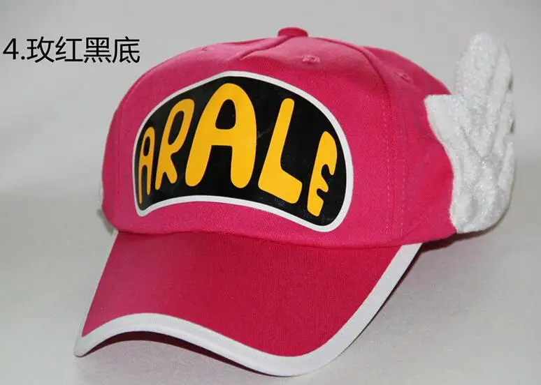 Аниме шляпы для косплея Dr. Slump Arale Angel Wings летняя кепка для взрослых Размер - Цвет: 02