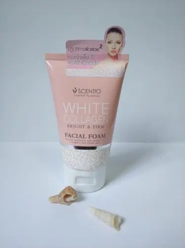 

Scentio White Collagen Facial Foam