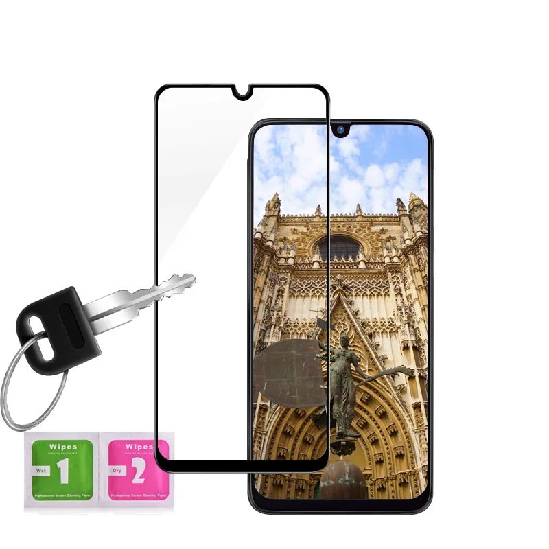 

4PCS 3D Tempered Glass Film For Samsung M20 M10 M30 A30 A50 Screen Protector Glass Sheet Film A7 A750 A8 plus