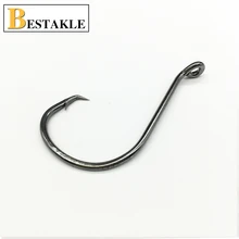 20 шт фирменные покрытые химически заточенные Осьминог круговые рыболовные крючки 7384 высокоуглеродистой стали для морской рыбы крючок Размер 8/0