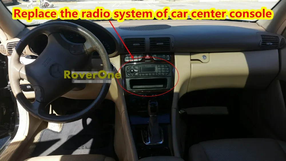 Clearance RoverOne Android 7.1 Car Multimedia Player For Mercedes Viano Vito W203 C209 W463 Radio Stereo GPS Navigation DVD Bluetooth 2