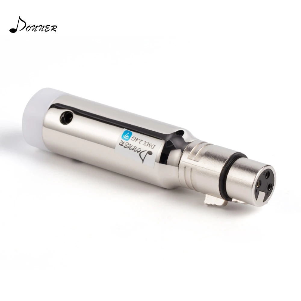 

Donner 1PCS DMX512 DMX Dfi DJ 2.4G Wireless Receiver Rechargeable Built-in Battery