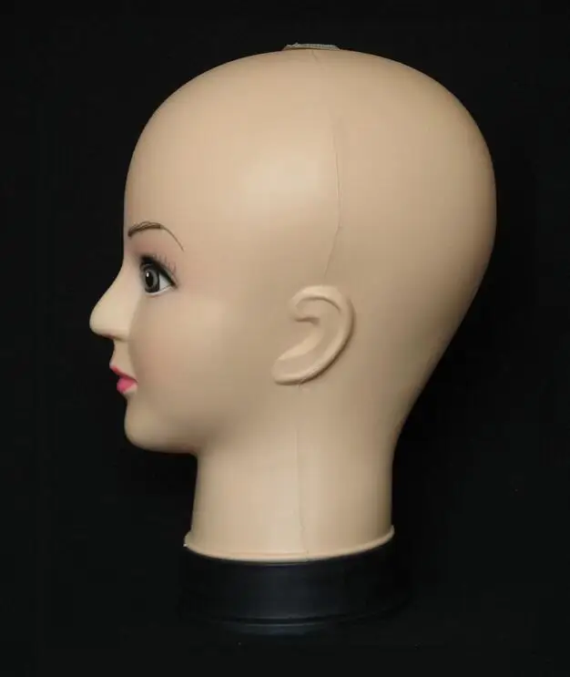 Женский манекен головной убор парик Torso PVC тренировочная голова модель femal head модель
