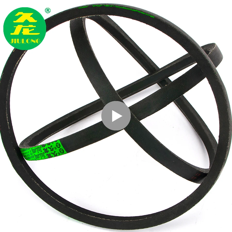 

JIULONG B Type Black Rubber Drive V Belt B1020/1036/1067/1080/1120/1143/1168/1180/1219/ Inner Girth industrial Transmission Belt