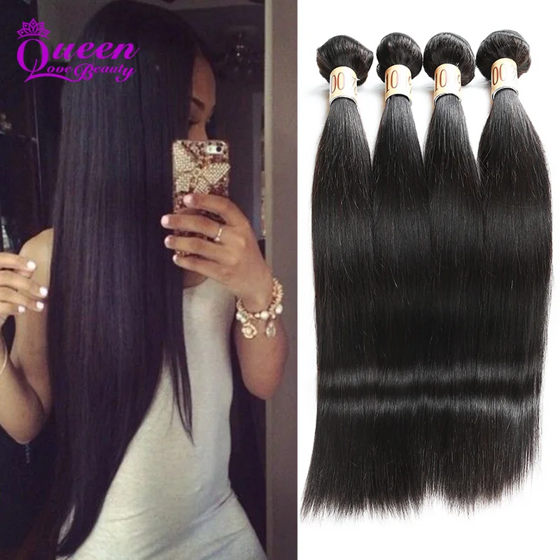 Cambodian Straight Virgin Hair 4 Bundle Deals Cambodian Virgin
