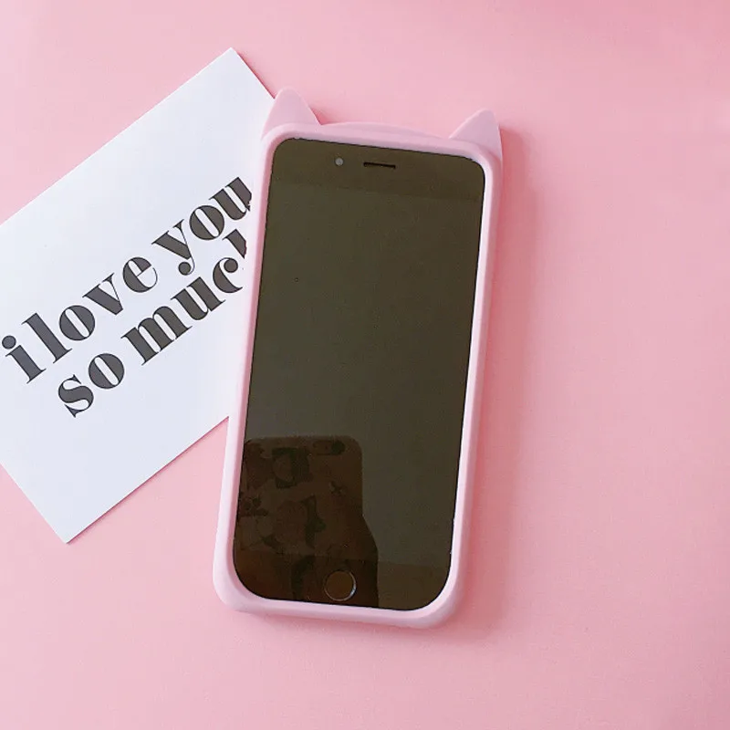 Мягкий силиконовый чехол 3D Cat для Xiaomi Mi A1 A2 Lite 8 6 5 Max 2 Redmi Plus 6A 4A 4X Note Pro 5A Prime 4X4 3