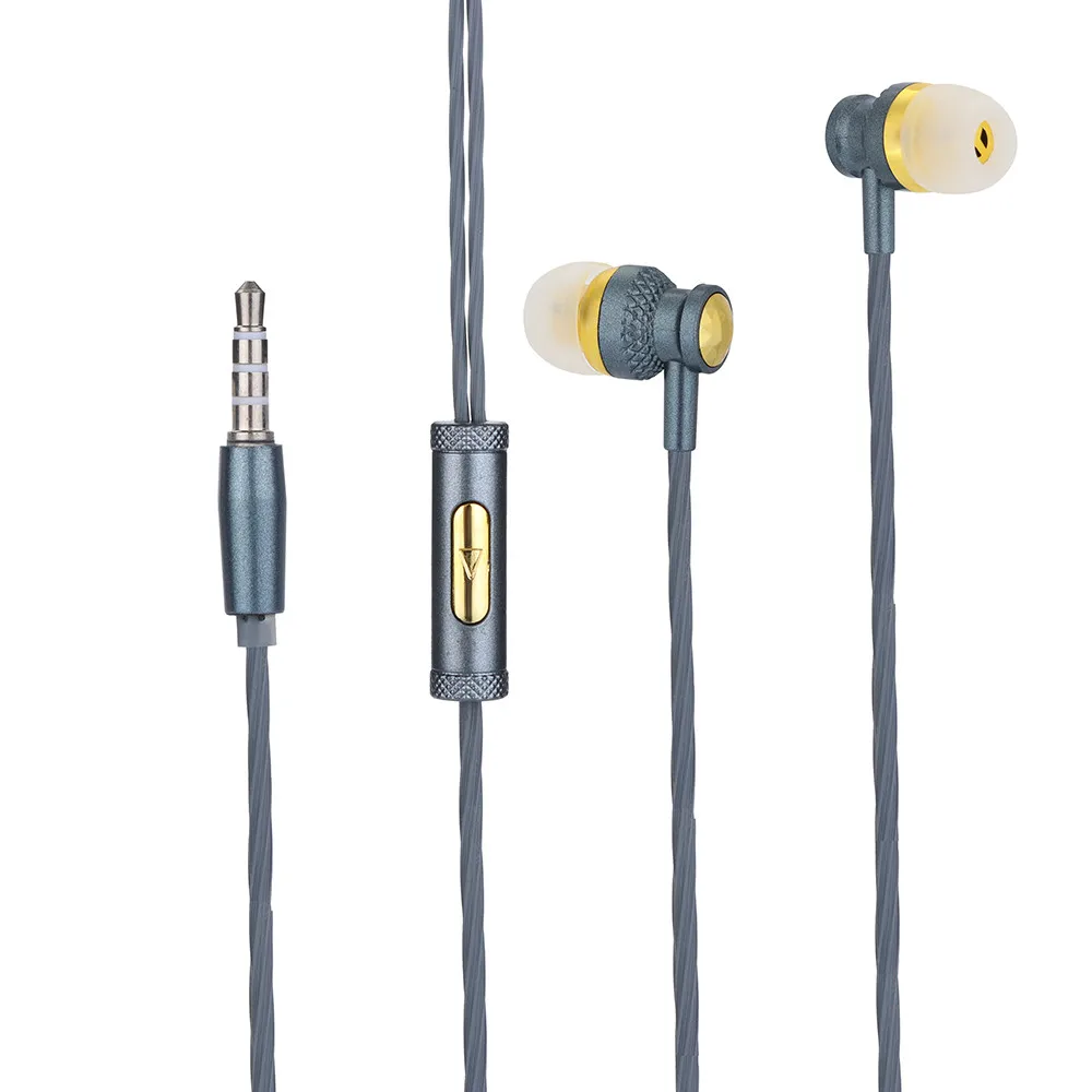 

Universal 3.5mm In-Ear Stereo Earbuds Earphone For Cell Phone Colorful Headset Noise Isolating auriculares con cable 0428ZYX