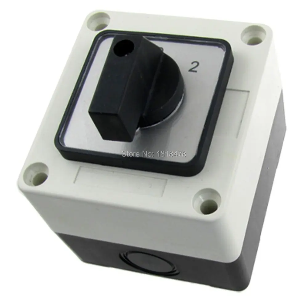 LW28-20/d0724.1 AC 440V 240V 1-0-2 Положение поворотный кулачковый переключатель