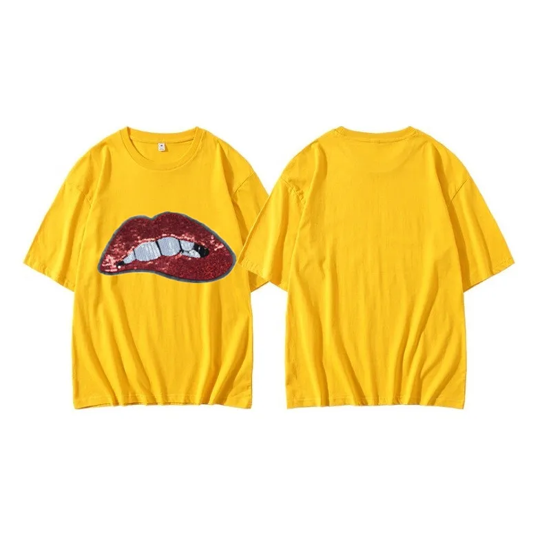 

Fashion Cartoon sexy Pattern Women tshirt streetwear short sleeve o-neck Tops Harajuku Plus size Tees Lovers gothic T shirt