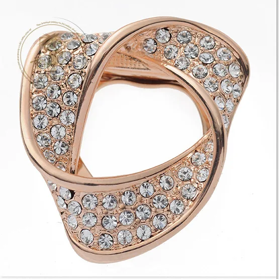 OneckOha Dual Purpose Brooch Pin Rhinestone Pashmina Clip Scarf Clipin