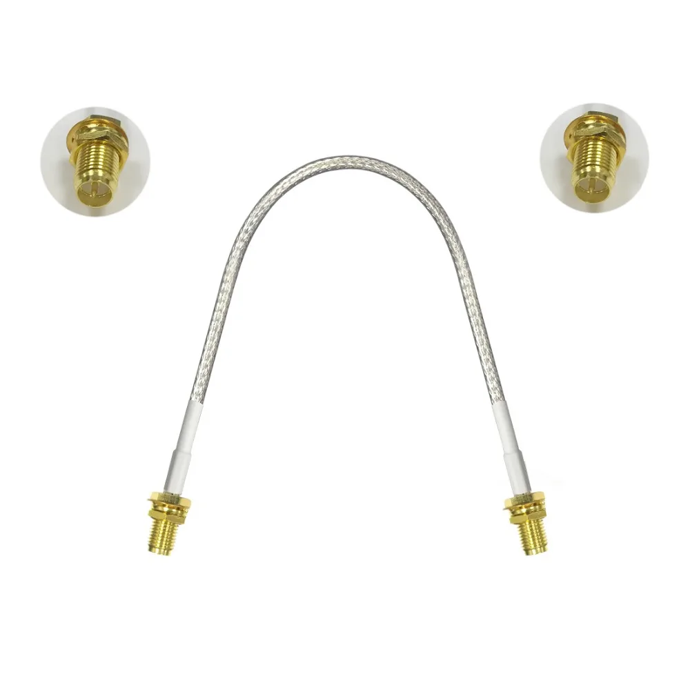 1 шт. Реверсивный коннектор RP SMA с гнездовой гайкой RG316/RG174 15/30/50/100 см Новая оптовая