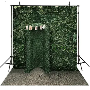 

green leaves door photo backdrop Vinyl cloth High quality Computer print wall Backgrounds