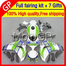 Castrol blue 7gifts For HONDA CBR 1000RR CBR1000 RR 08 09 10 11 40GP0 CBR1000RR 1000 RR 2008 2009 2010 2011 08-11 Green Fairing