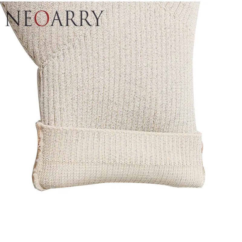 Neoarry 2019 Для женщин сапоги стрейч Вязание ботинки до середины икры весенне осенняя