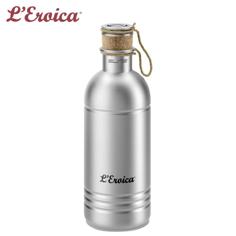 

SHIMANO ELITE BORRACCIA VINTAGE L'Eroica Alu 600ml Bicycle Water Bottle Professional Cycling Bottles