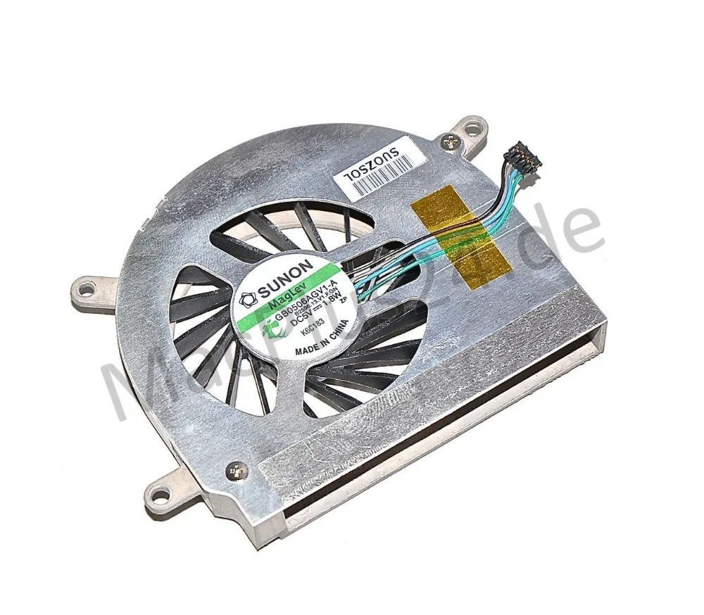 Laptop CPU Cooler Fan Right For Apple Macbook Pro 17 A1212 A1229 A1151 A1260 A1261 For SUNON GB0506AGV1-A B2596.13.V1.F.GN