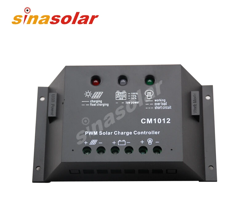 

10A 12V PWM Solar Charge Controller/Regulator With USB Power