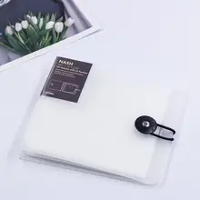 1 шт., 12 дисков, футляр для cd-дисков, чехлы с застежкой на кнопку, органайзер dvd-дисков, полипропиленовый держатель для хранения, корейский чехол для переноски, стационарный