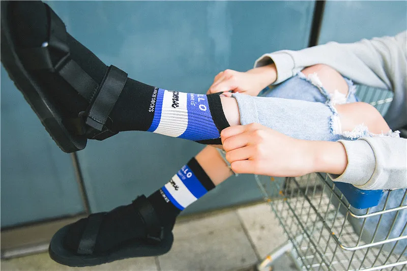 1 пара, унисекс, весна-осень, носки для студентов, уличные брендовые носки, Harajuku, носки для Скейтборда для мужчин и женщин, брендовые носки