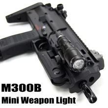M300B мини-разведчик светильник светодиодный оружейный светильник Softair тактический флэш-светильник Военная стрельба Охотничья винтовка пистолет лампа страйкбол Arma