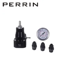 Универсальный регулятор давления топлива+ датчик+ AN6 фитинг 30-70 фунтов на квадратный дюйм черный