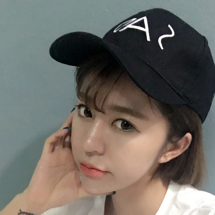 Бейсболка s Женская мультяшная печатная шапка Kawaii солнце затенение Harajuku Универсальные женские s Досуг регулируемые женские Snapback Открытый - Цвет: 14