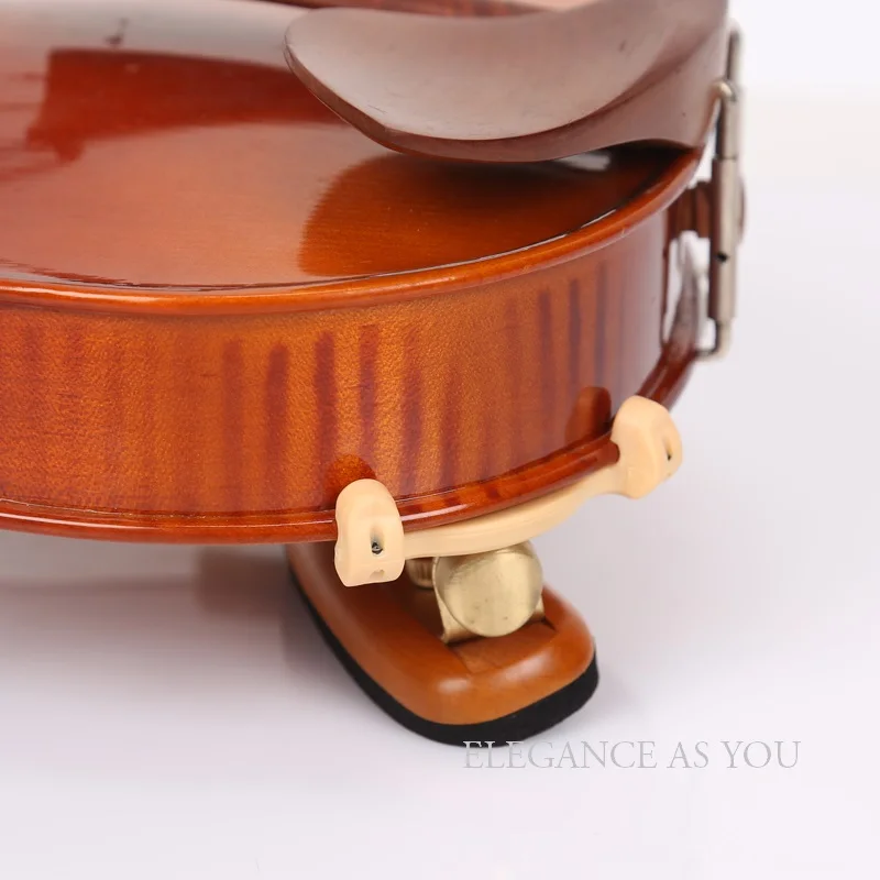 Épaulière pour violon 4/4, repose-épaule avec motif de tigre, épaulière  réglable avec accessoires d'essuyage pour impression en forme d'ours -  AliExpress