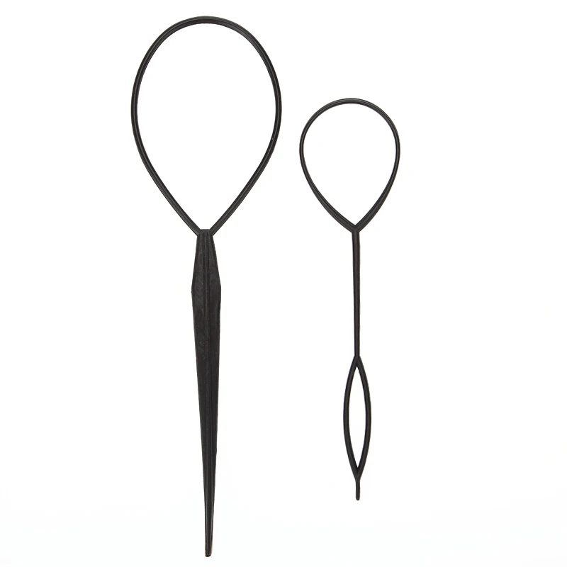 4pcs/set Magic Hair Braiding Twist Curler Styling Set Hairpin Holding Hair Braiders Pull Hair Needle Ponytail DIY Tool