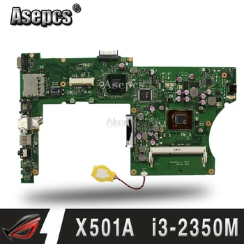 

X401A rev3.0 motherboard For Asus F501A X501A New original mianboard i3-2350M HM76 Test Ok 15.6 inch dedicated