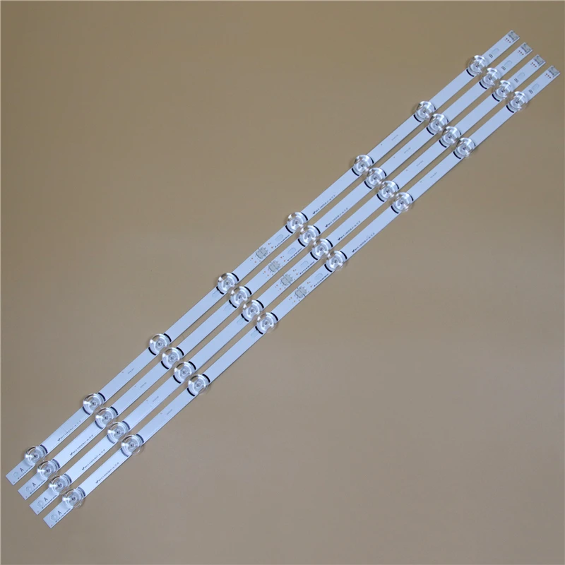 

TV LED Light Bars For LG 42LF5500 42LF550V 42LF551C 42LF560V 42LF5610 42LB644V LED Backlight Strips Kit 8 LED Lamps Lens 8 Bands