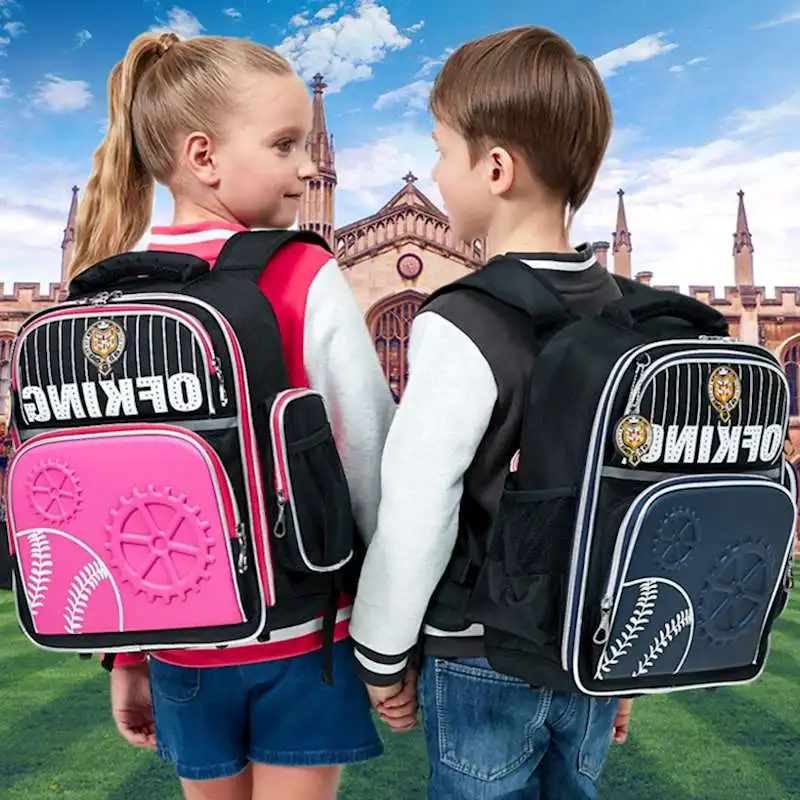 

2019 Fashion Orthopedic High Quality Brand School Bags for boys girls School Bag Waterproof Children Backpack Mochila Escolar00