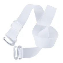JCAAAP 1,5 см* 36 см регулируемые металлические крючки прозрачные бретели для бюстгальтера невидимые съемные ремни для бюстгальтера