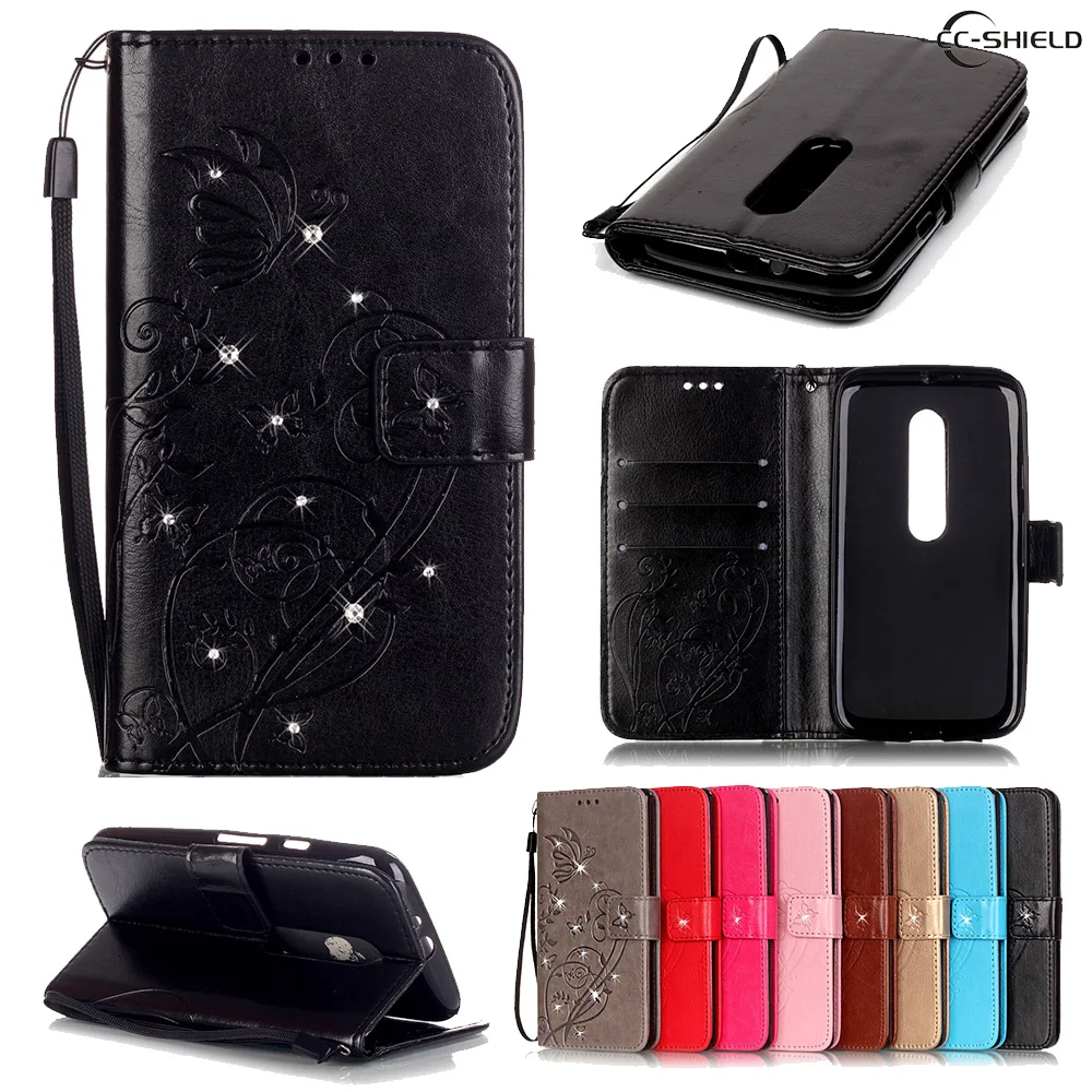 

Flip Case for Motorola Moto G 3rd Gen XT1542 XT1544 XT1540 Leather Diamond Phone Case for Motorola Moto G 3 Gen G3 XT1548 capa