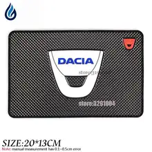 

Car Anti Slip Mat For Mobile Phone GPS Holder Sticky Pad Non-Slip Mat For DACIA Logan 2 MCV Sandero Stepway Duster Lodgy Dokker