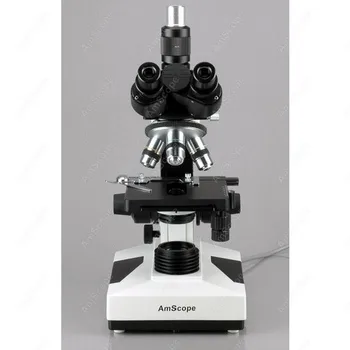 40X-2000X Lab Clinic Vet Trinocular Microscope–AmScope Supplies 40X-2000X Lab Clinic Vet Trinocular Microscope