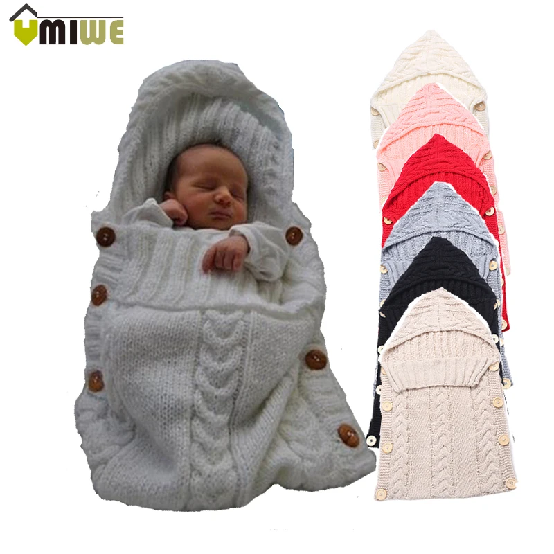 Baby Kids Blanket knitted Toddler Newboen Blanket Boys Gilrs Sleeping