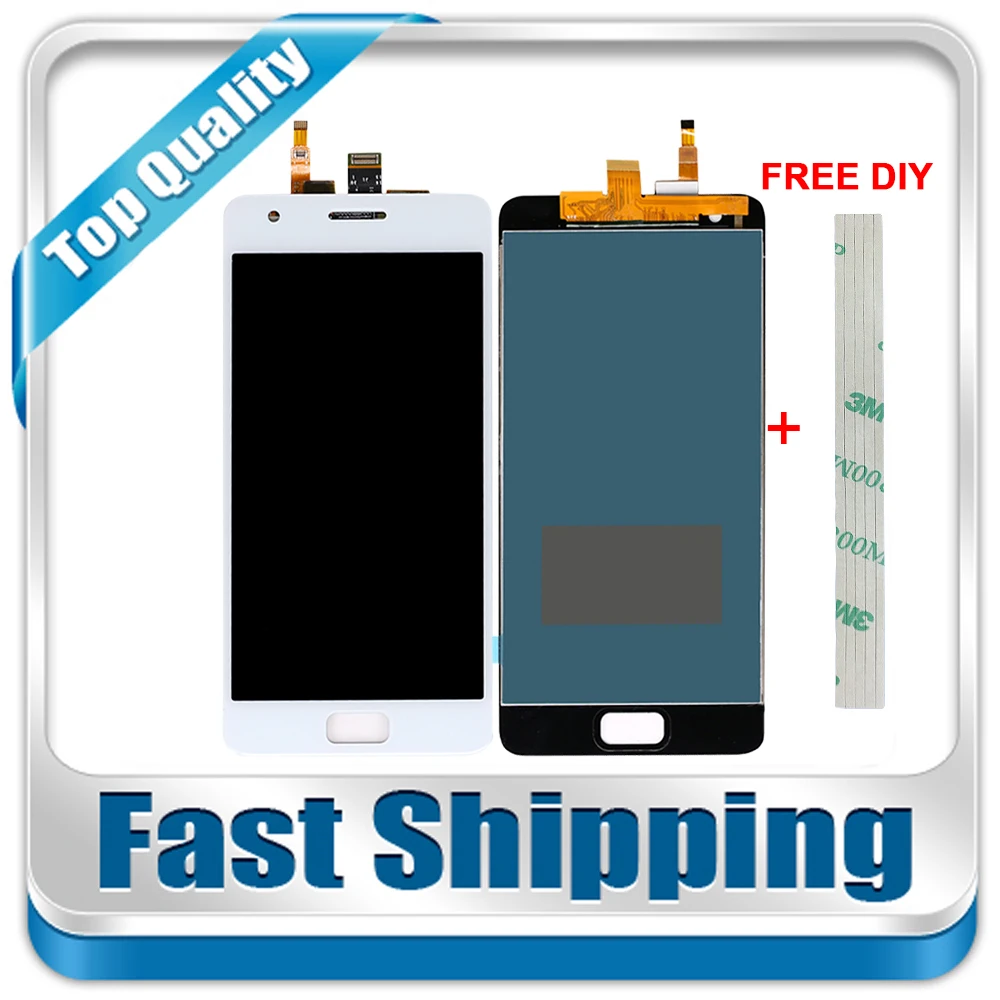 

New For Lenovo ZUK Z2 Replacement LCD Display + Touch Screen Digitizer Assembly 5-inch Black White