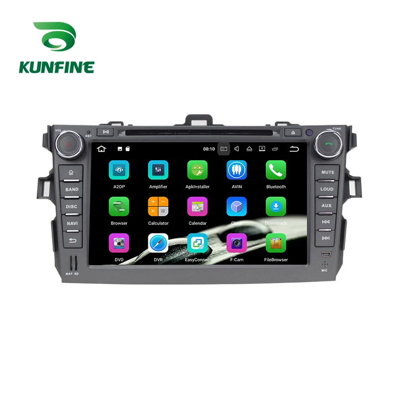 Cheap Android 9.0 Core PX6 A72 Ram 4G Rom 64G Car DVD GPS Multimedia Player Car Stereo For Toyota Corolla 2006-2011  radio headunit 2