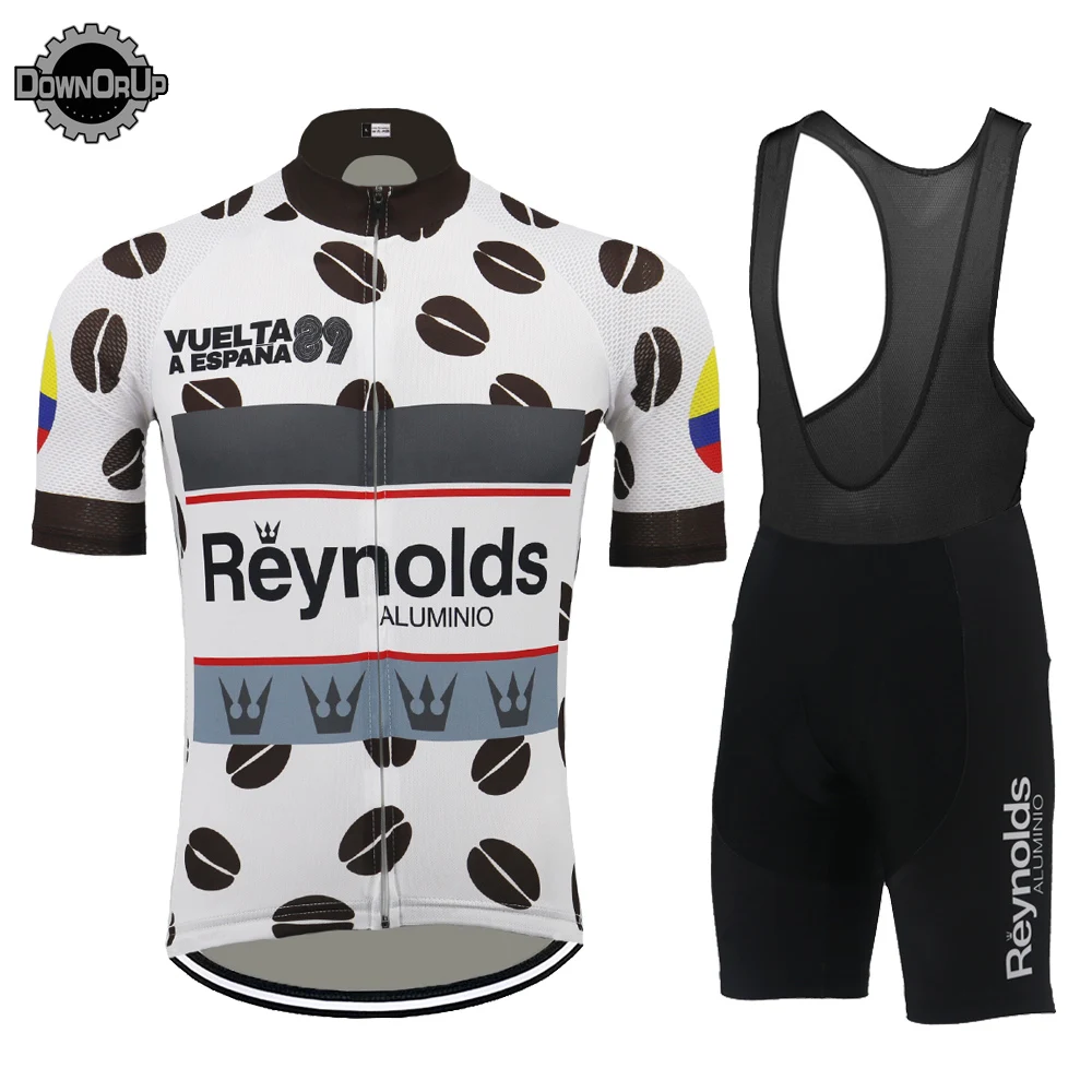 REYNOLDS команда для мужчин Велоспорт Джерси короткий рукав MTB Классическая гоночная одежда велосипед одежда Майо ciclismo дорожный велосипед одежда Топы